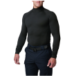 Men's Semi-Golf, Manufacturer : 5.11, Model : Mock Neck Long Sleeve Top, Color : Black - 2