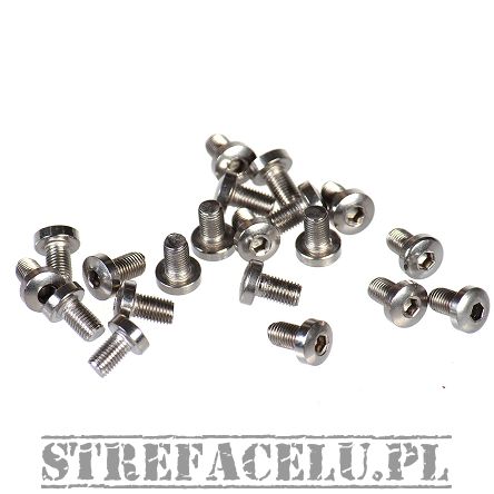 Śruby okładzin BUL 1911 kpl. 4 szt. - Grip Screw Stainless Steel Allen #10101
