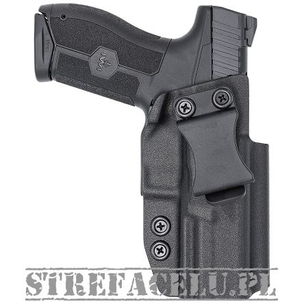 Kabura wewnętrzna prawa do pistoletu IWI Masada Optics Ready, RH IWB kydex, kolor: czarny