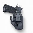 Kabura IWB/OWB Druid do BUL SAS II Ultra, EDC / Staccato 2011 C2/CS/P, Ambidextrous, kydex, kolor: czarny - 3