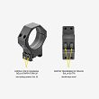 Obejmy Picatinny 34mm H-12 Light - LPR03/B Contessa - 3