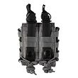 Pouch for 2 Pistol Magazines, Manufacturer : 5.11, Model : Flex Double Pistol Mag Multi Pouch, Color : Storm - 2