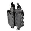 Pouch for 2 Pistol Magazines, Manufacturer : 5.11, Model : Flex Double Pistol Mag Multi Pouch, Color : Storm