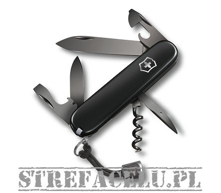 Victorinox Scyzoryk Spartan, oksyda czarny 91mm