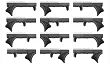 Chwyt Link Hand Stop Kit KeyMod / MLok Czarny - Strike Industries SI-LINK-HSK - 7