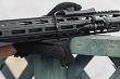 Inclined front grip Link HandStop with cable routing system M-LOK / KeyMod mounting Polymer Black Strike Industries SI-AR-HSFG-BK - 2