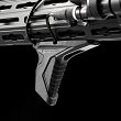 Inclined front grip Link HandStop with cable routing system M-LOK / KeyMod mounting Polymer Black Strike Industries SI-AR-HSFG-BK - 4