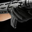 Inclined front grip Link HandStop with cable routing system M-LOK / KeyMod mounting Polymer Black Strike Industries SI-AR-HSFG-BK - 5