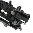 Black Gun shooting rest with double dumper and remote trigger release - Hyskore #30185 - 3