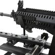 Black Gun shooting rest with double dumper and remote trigger release - Hyskore #30185 - 4