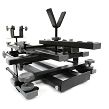 Black Gun shooting rest with double dumper and remote trigger release - Hyskore #30185 - 13
