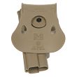 Roto Paddle Holster - Springfield XD / XDM IMI Defense Z1180 - coyote - 4