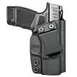 Kabura wewnętrzna prawa do pistoletu Springfield H11/Hellcat Standard Cut, RH IWB kydex, kolor: czarny - 2