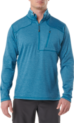 Bluza męska 5.11 RECON HLF ZP FLEECE kolor: LAKE HTR