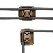 Organizery kabli łoża przedniego Wire Control Kit - 6szt - M-LOK - FDE - MAG1296-FDE - 4