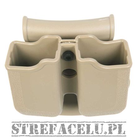 Double Magazine Pouch MP05 Sig P250/P227/HK USP/1911 .45ACP Tan