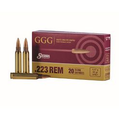 Amunicja FMJ .223 Remington GGG 69gr. HPBT Nosler // 223REM