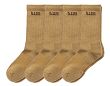 Skarpety męskie 4-pak 5.11 DUTY READY CREW 4 PACK kolor: US DK COYOTE - (Wybór rozmiarów) - 5