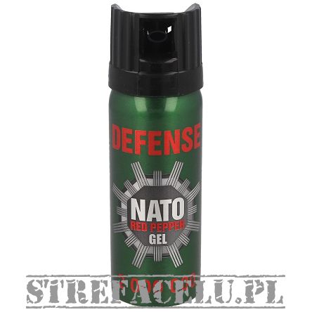 Gaz pieprzowy Defence Nato GRN Gel (2mln SHU 10 OC) - .50ml  - Cone