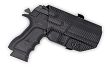 Kabura OWB Kydex Paddle IWI Jericho 941PSL9 Mid Size Polymer Frame. Carbon. Zew. Prawa - Concealment Express JRO-941POLYMID-CF-RH-OWBPDL - 2