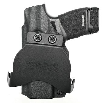 Kabura zewnętrzna prawa do pistoletu Stoeger STR-9 / STR-40, RH OWB kydex, kolor: czarny
