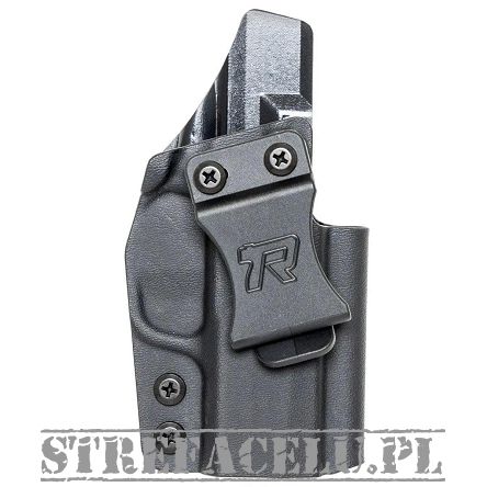 Kabura wewnętrzna prawa do pistoletu Staccato CS, RH IWB kydex, kolor: czarny