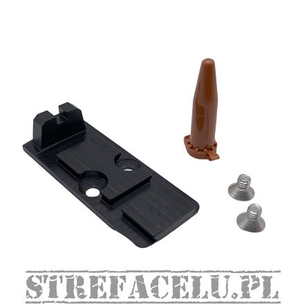 Sig Sauer Legion/M18/M19 (P320 with detachable rear sight) mounting plate + rear sight for Aimpoint Acro  - 2BME019