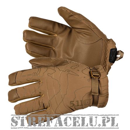 Rękawiczki 5.11 ADIRON INSULATED GLOVE kolor: KANGAROO - (Wybór rozmiarów)