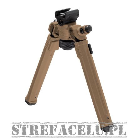 Bipod for 1913 Picatinny Rail by Magpul, Model : MAG941 FDE
