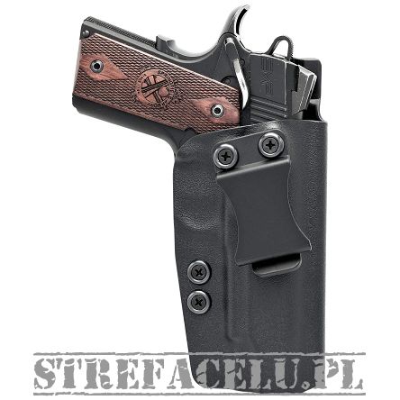 IWB Holster, Compatibility : 1911 Commander without rail, Manufacturer : Concealment Express, Material : Kydex, Color : Black