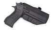 Kabura OWB Kydex Paddle IWI Jericho 941 F9 Full Size Steel Frame. Carbon. Zew. Prawa - Concealment Express JRO-941STEELFS-CF-RH-OWBPDL - 2
