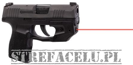Wskaźnik laserowy do pistoletu Sig P365/P365XL/SAS czerwony z czujnikiem ruchu - Lasermax GS-P365-R