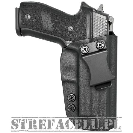 IWB Holster, Compatibility : Sig Sauer P226 with rail, Manufacturer : Concealment Express, Material : Kydex, Color : Black