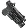 Kabura wew. X-FER do pistoletu z latarką Streamlight TLR-1, IWB kydex tucable, kolor: carbon - 4