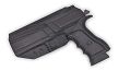 Kabura IWB Kydex IWI Jericho 941 PSL9 Mid Size Polymer Frame - Carbon. Wew. Prawa - Concealment Express JRO-941POLYMID-CF-RH-VAR - 2