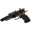 Pistolet KMR S-02 OPEN OR (Shield), SA, 6,7`` kal. .22LR - brązowy/czarny - 7