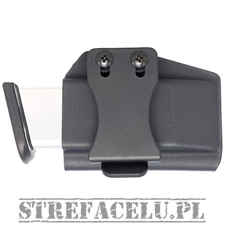 Ładownica na mag. dwurzędowy .45ACP horyzontalna, OWB kydex, kolor: czarny