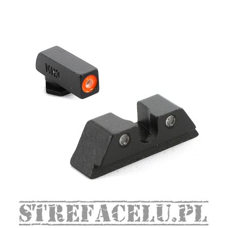 Tritium Sights, Model : Hyper Bright, Manufacturer : Meprolight, Compatibility : Glock : 17/19/22/23/31/32/33/34/35/36/37/38/39/45
