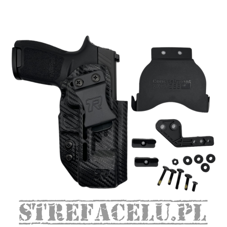 Kabura IWB/OWB Druid do Sig P320 OR, Ambidextrous, kydex, kolor: carbon