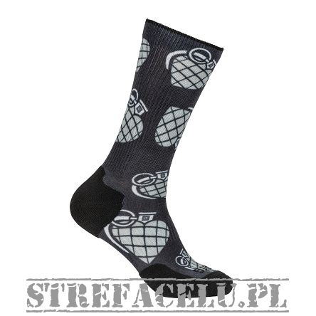 Skarpety 5.11 SOCK AND AWE HRT GRENADE kolor: MULTI