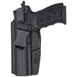 Kabura wewnętrzna prawa do pistoletu H&K 45 FS, RH IWB kydex, kolor: czarny - 2