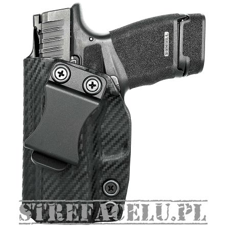 IWB Holster, Compatibility : Springfield H11 (Hellcat), Manufacturer : Concealment Express, Material : Kydex, For Persons : Left Handed, Finish : Carbon