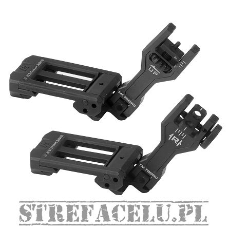 Przyrządy celownicze Sidewinder II BUIS Backup Iron Sights - Strike Industries - Czarne - SIDEWINDERII-BK