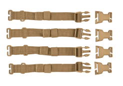 Straps, Manufacturer : 5.11, Model : Rush Tier System, Color : Kangaroo