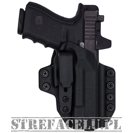 IWB Holster, Compatibility : Glock 17/19/22/23/26/27/31/32/33/45, Manufacturer : Concealment Express, Material : Kydex, Color : Black