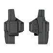 MORF X3 Polymer Holster for Glock 19 IMI-Z8019 Black - 9