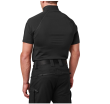 Polo Short Sleeve Shirt, Manufacturer : 5.11, Model : V.XI Sigurd Shirt, Color : Black - 5