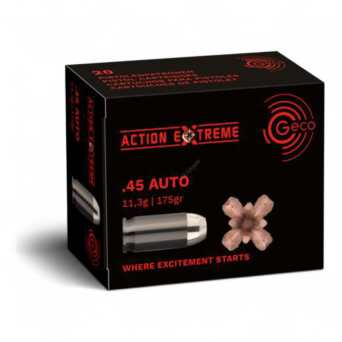 Amunicja GECO 11,3g/175gr Action Extreme // .45 AUTO