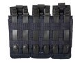 AR-15 3-Magazine Pouch, Manufacturer : 5.11, Model : Flex Triple AR MAG Pouch, Color : Dark Navy - 3