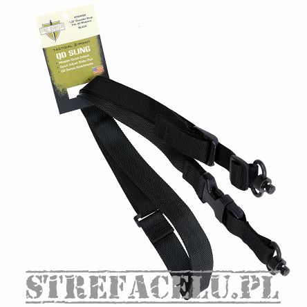 Tactical 2-Point QD Sling - Black - Tac Shield